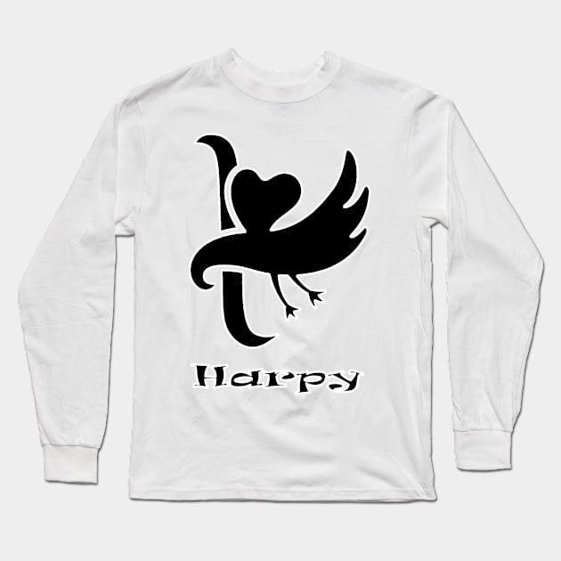 Lovely Harpy Long Sleeve T-Shirt by Gshop